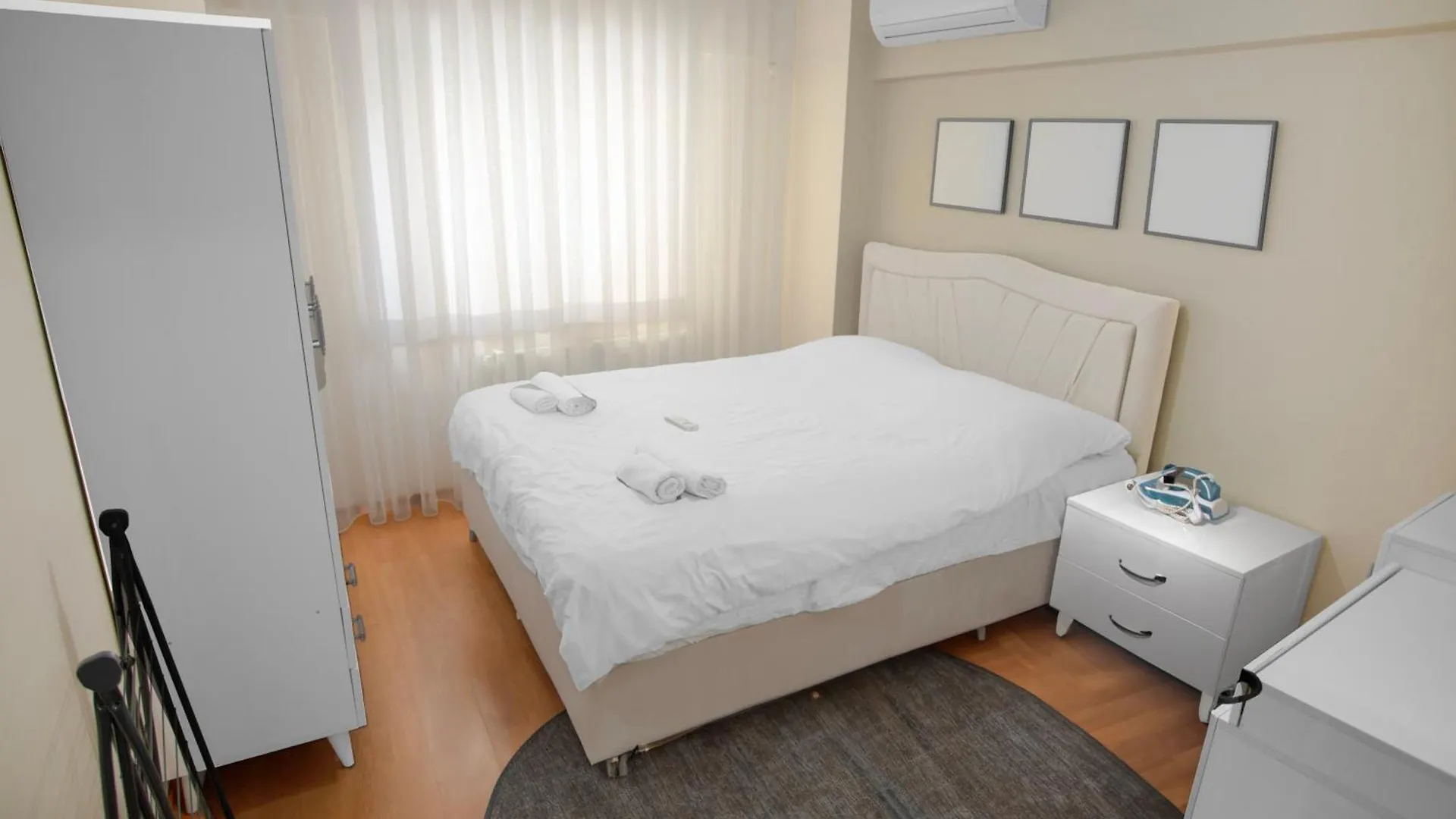 New Furniture, Zero Air Conditioning, Modern And Quiet 19 Istanbul Apartment